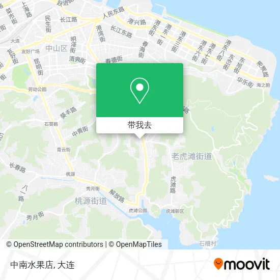 中南水果店地图