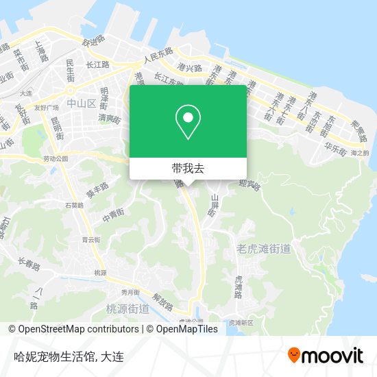哈妮宠物生活馆地图