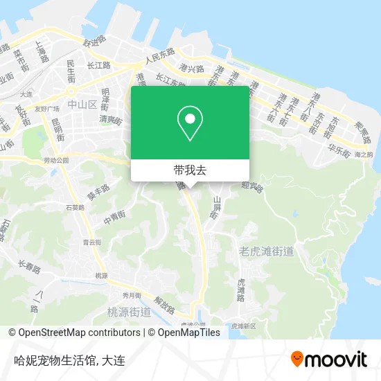 哈妮宠物生活馆地图