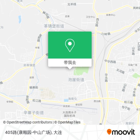 405路(康顺园-中山广场)地图