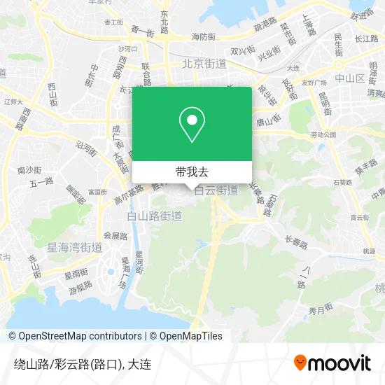 绕山路/彩云路(路口)地图
