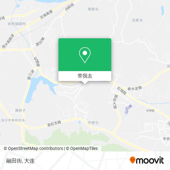 融田街地图