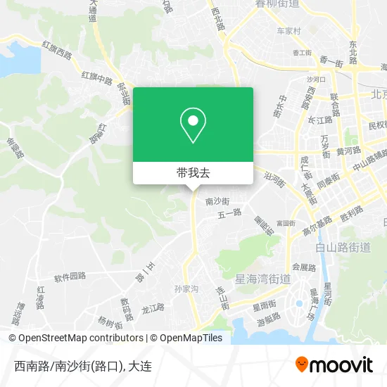 西南路/南沙街(路口)地图