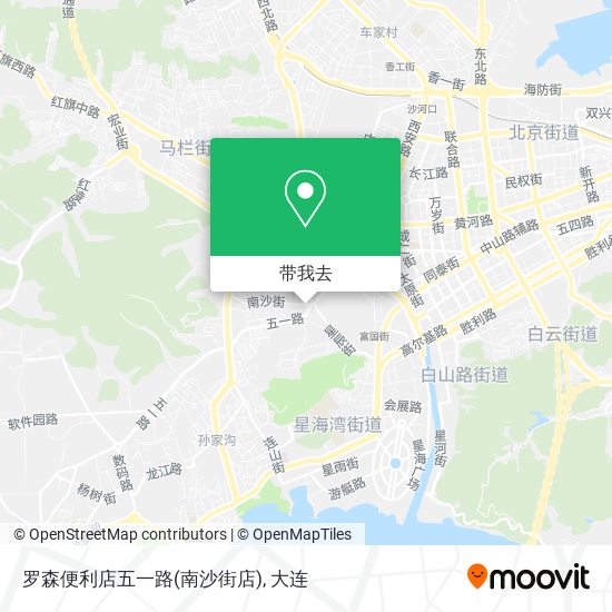 罗森便利店五一路(南沙街店)地图