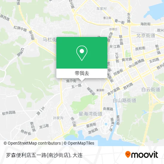 罗森便利店五一路(南沙街店)地图