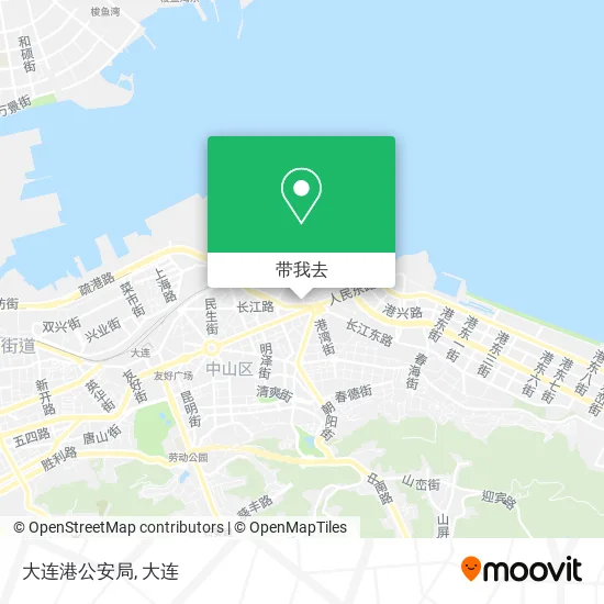 大连港公安局地图