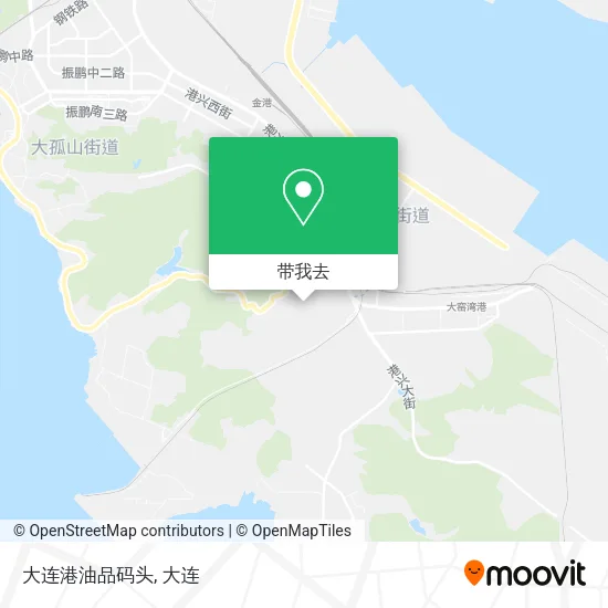 大连港油品码头地图