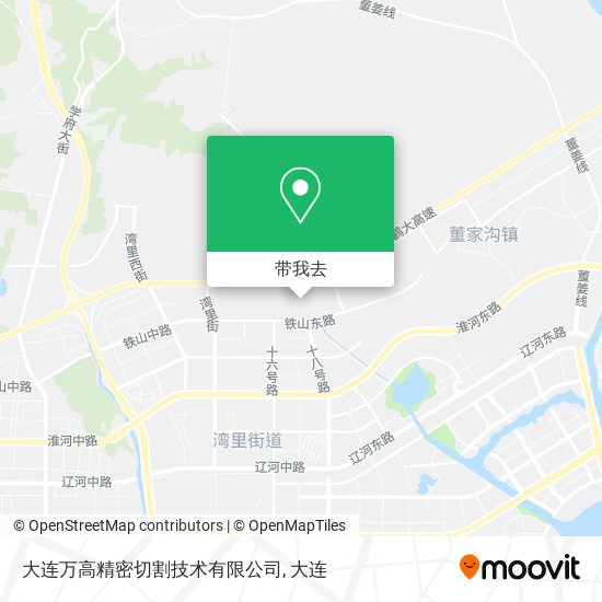 大连万高精密切割技术有限公司地图