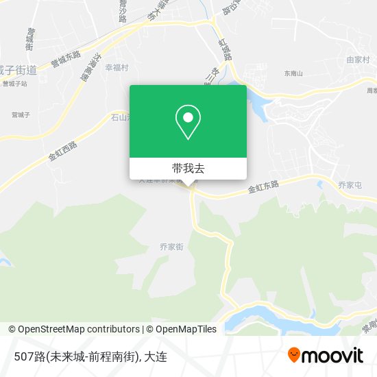 507路(未来城-前程南街)地图