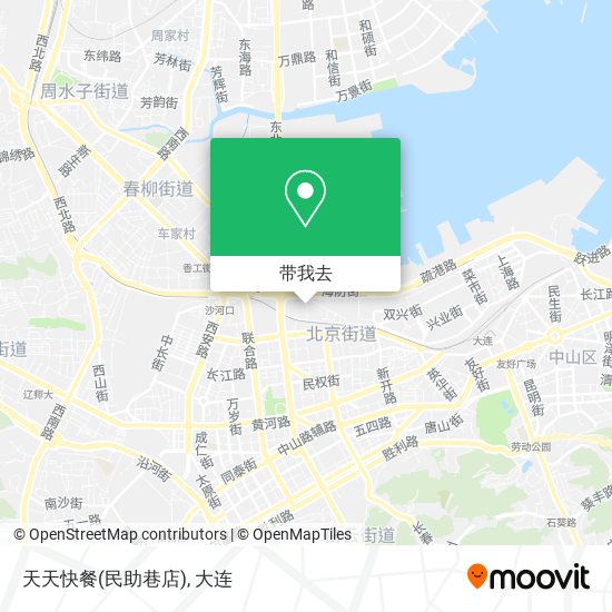 天天快餐(民助巷店)地图