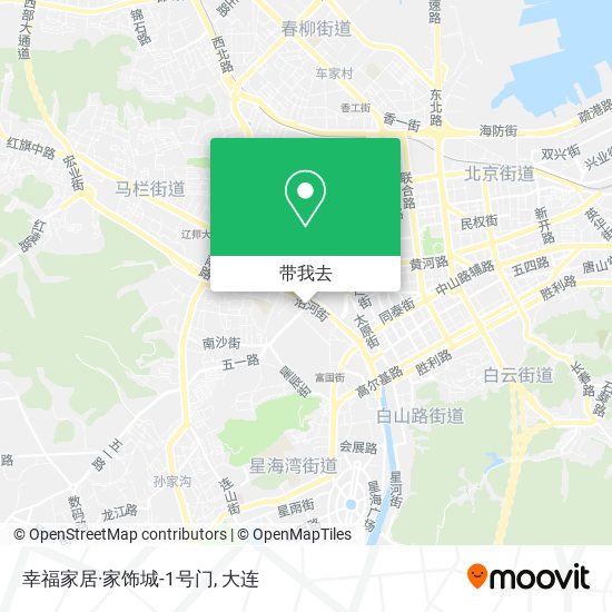 幸福家居·家饰城-1号门地图