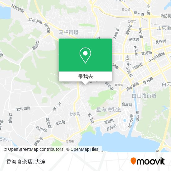 香海食杂店地图