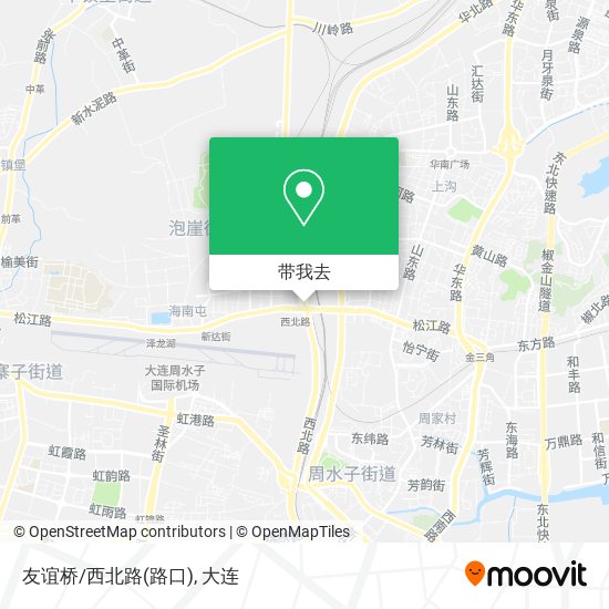 友谊桥/西北路(路口)地图