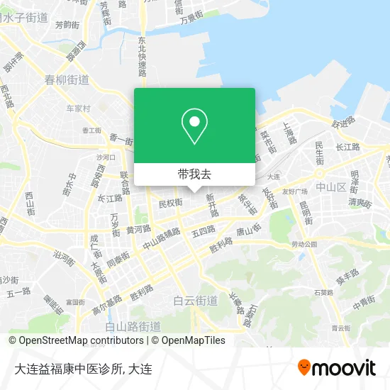 大连益福康中医诊所地图