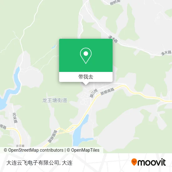 大连云飞电子有限公司地图