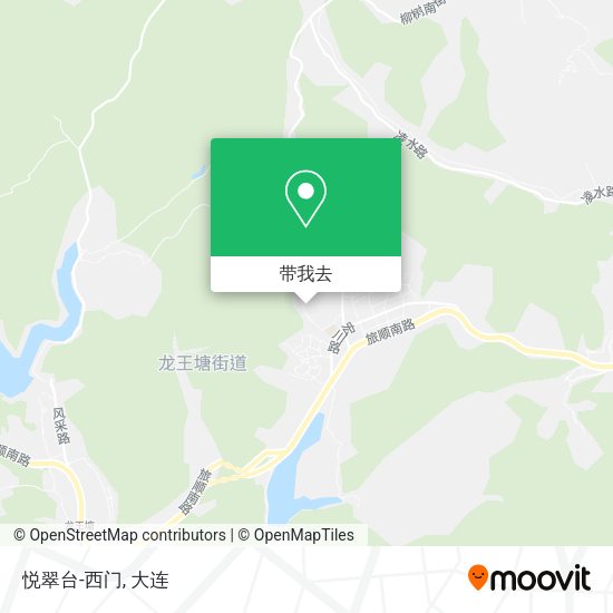 悦翠台-西门地图
