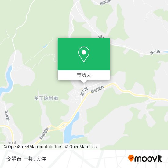 悦翠台-一期地图