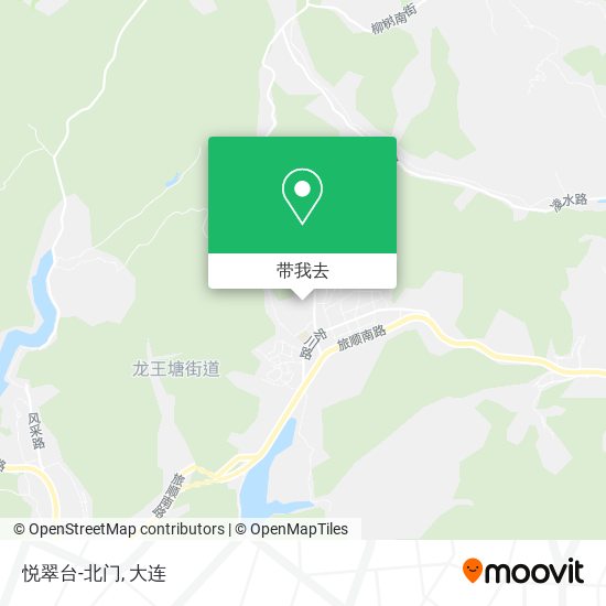 悦翠台-北门地图