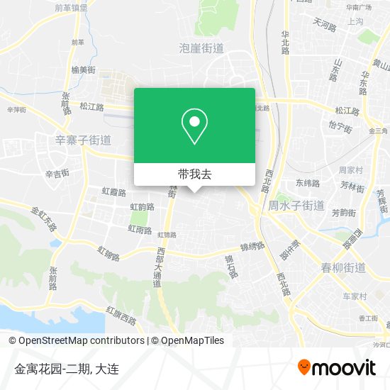 金寓花园-二期地图