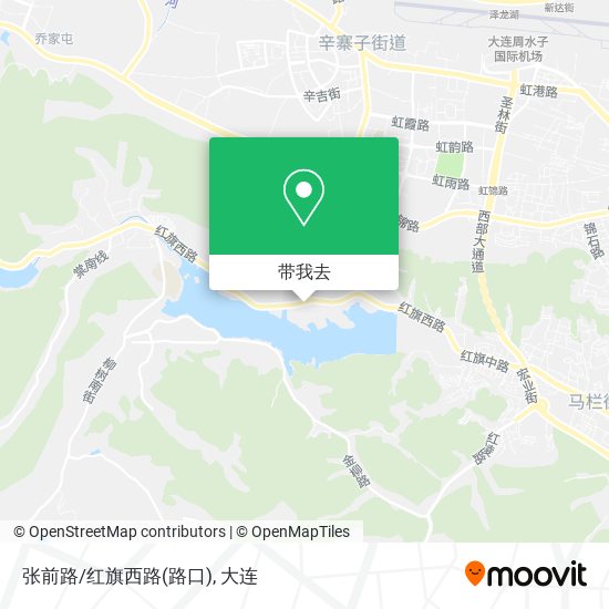 张前路/红旗西路(路口)地图
