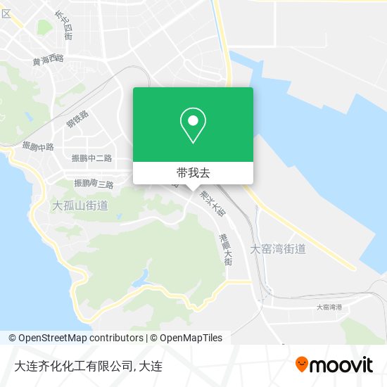 大连齐化化工有限公司地图