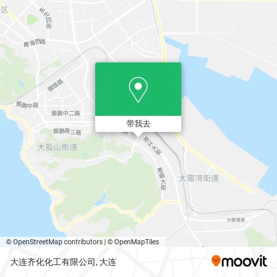 大连齐化化工有限公司地图