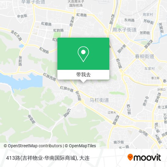 413路(吉祥物业-华南国际商城)地图
