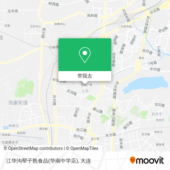 江华沟帮子熟食品(华南中学店)地图