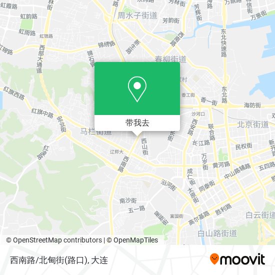 西南路/北甸街(路口)地图