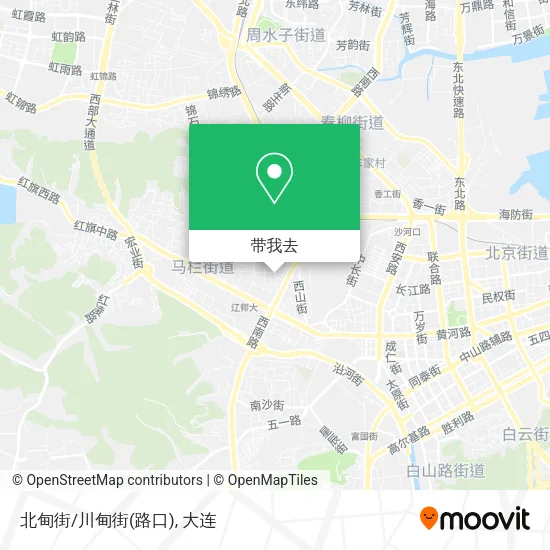 北甸街/川甸街(路口)地图
