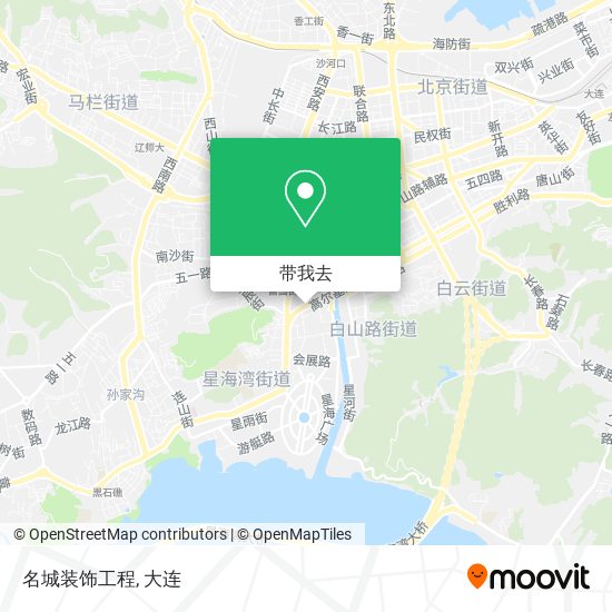名城装饰工程地图