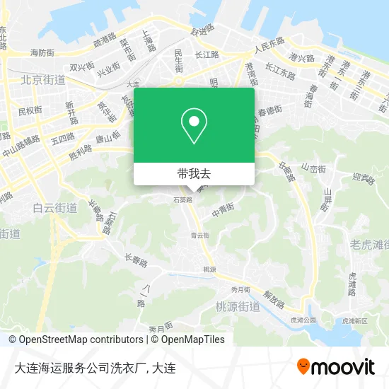 大连海运服务公司洗衣厂地图