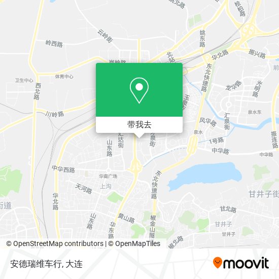 安德瑞维车行地图