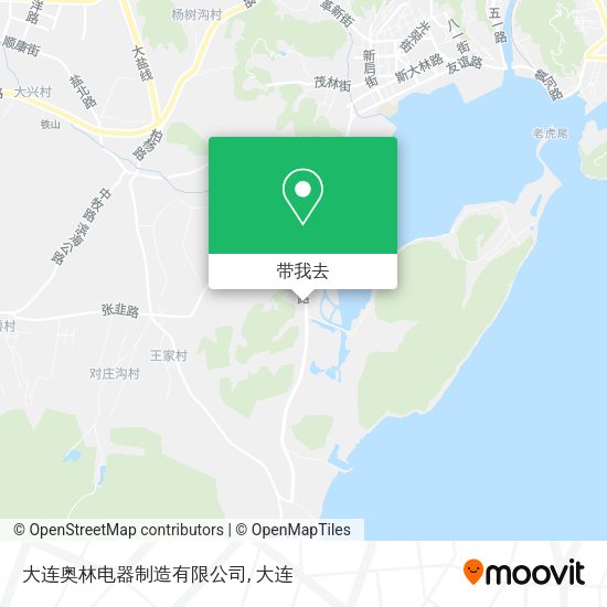 大连奥林电器制造有限公司地图