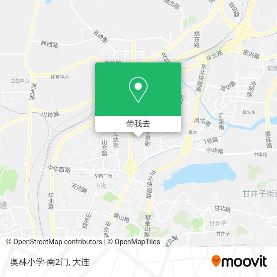 奥林小学-南2门地图