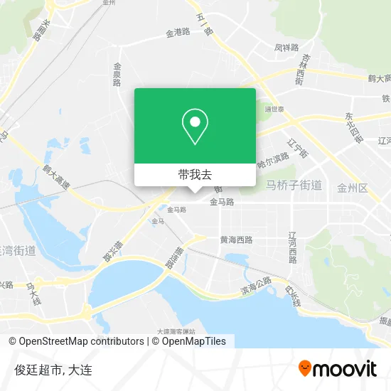 俊廷超市地图