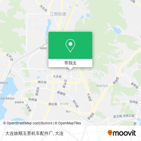 大连旅顺玉景机车配件厂地图