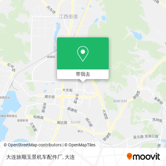大连旅顺玉景机车配件厂地图