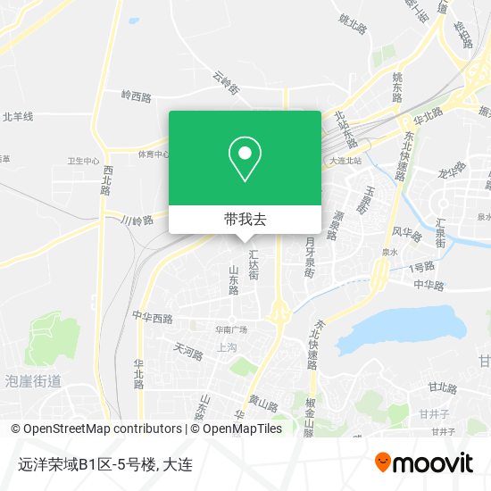 远洋荣域B1区-5号楼地图