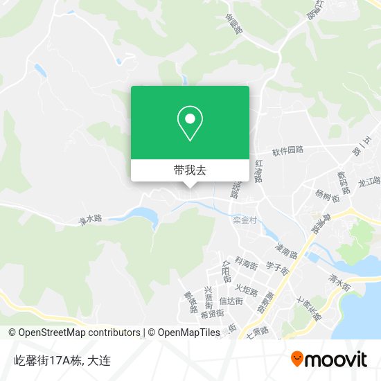 屹馨街17A栋地图