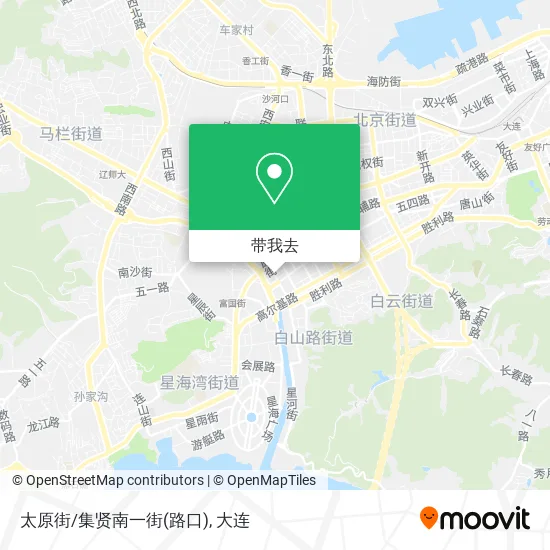 太原街/集贤南一街(路口)地图