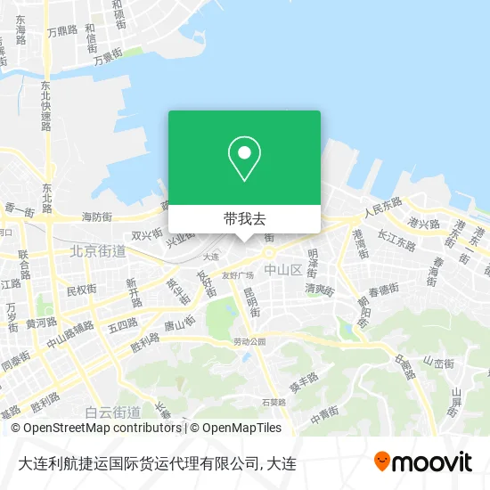 大连利航捷运国际货运代理有限公司地图