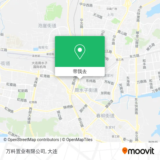 万科置业有限公司地图