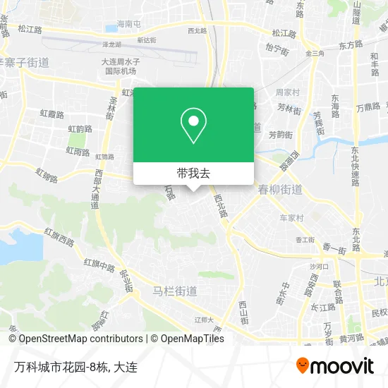 万科城市花园-8栋地图