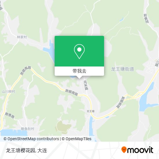 龙王塘樱花园地图