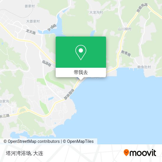 塔河湾浴场地图