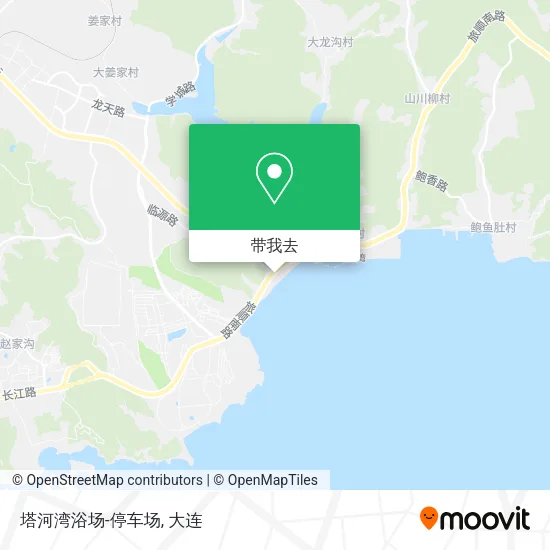 塔河湾浴场-停车场地图