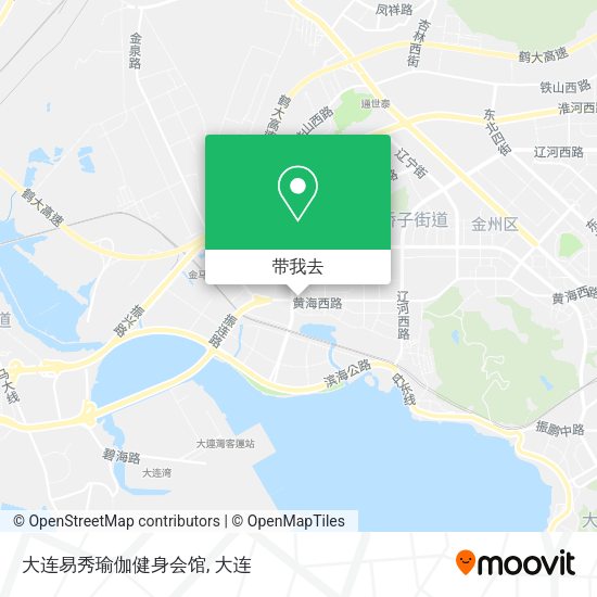 大连易秀瑜伽健身会馆地图