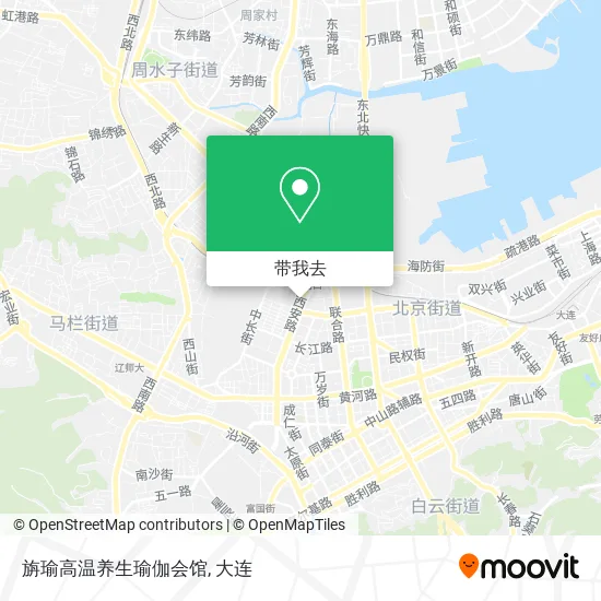 旃瑜高温养生瑜伽会馆地图
