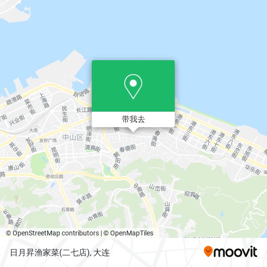 日月昇渔家菜(二七店)地图